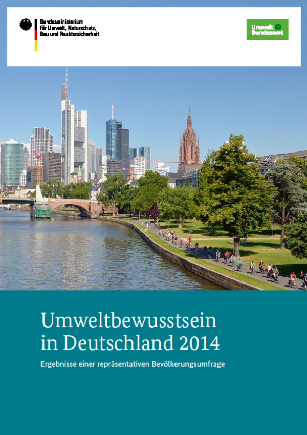 Umweltbewusstsein In Deutschland 2014 | Umweltbundesamt