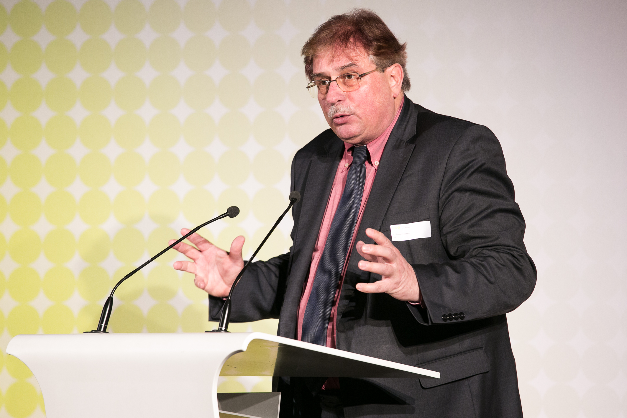Bundespreis Ecodesign 2014 Dr. Thomas Holzmann hält die Laudatio auf die E-Force One-AG 