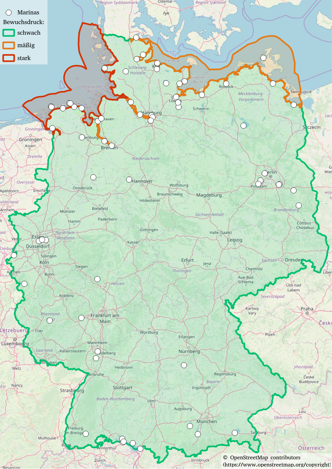 Kiel Karte Deutschland : Karte Von Kieler Altstadt - Thomas Forejeces