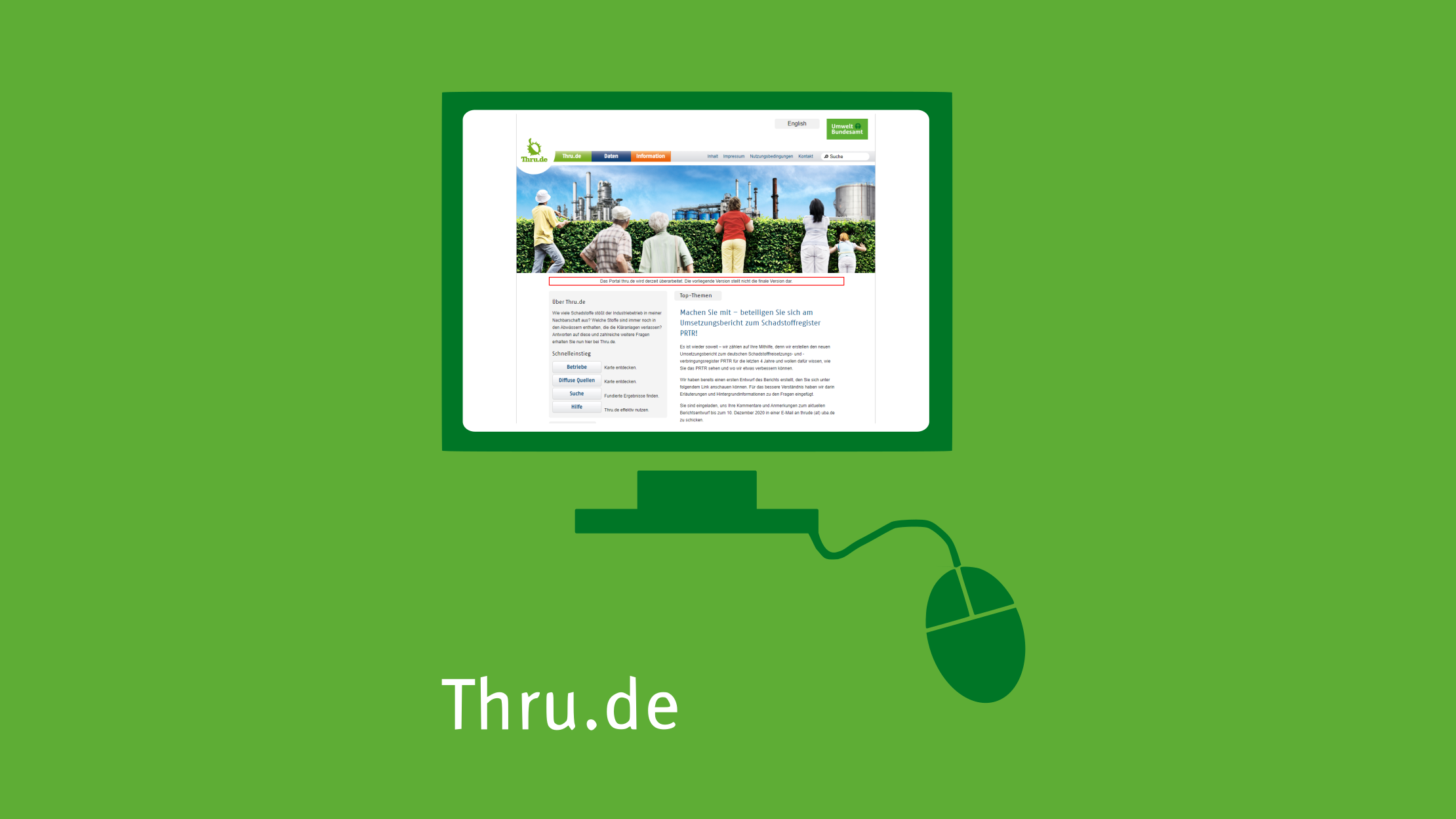 Mit Klick aufs Bild gelangen Sie zur verlinkten Thru.de-Website.