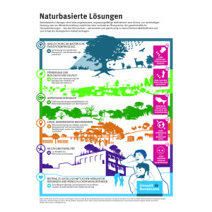 Naturbasierte Lösungen: Lokal angemessene und anpassungsfähige Maßnahmen zum Schutz der Ökosysteme.