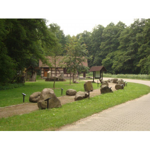 Blick auf den Geologischer Garten Stolzenhagen