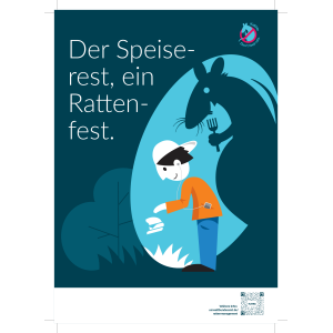 Der Speiserest, ein  Rattenfest