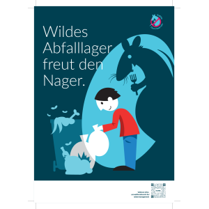 Wildes Abfalllager freut den Nager