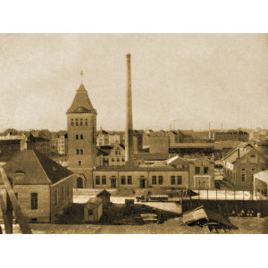 Müllverbrennungsanlage im Stadtbild von Fürth