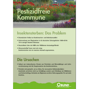 Poster Pestizidfreie Kommune