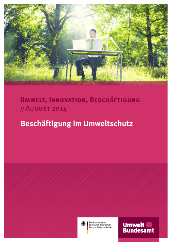 Cover Beschäftigung im Umweltschutz