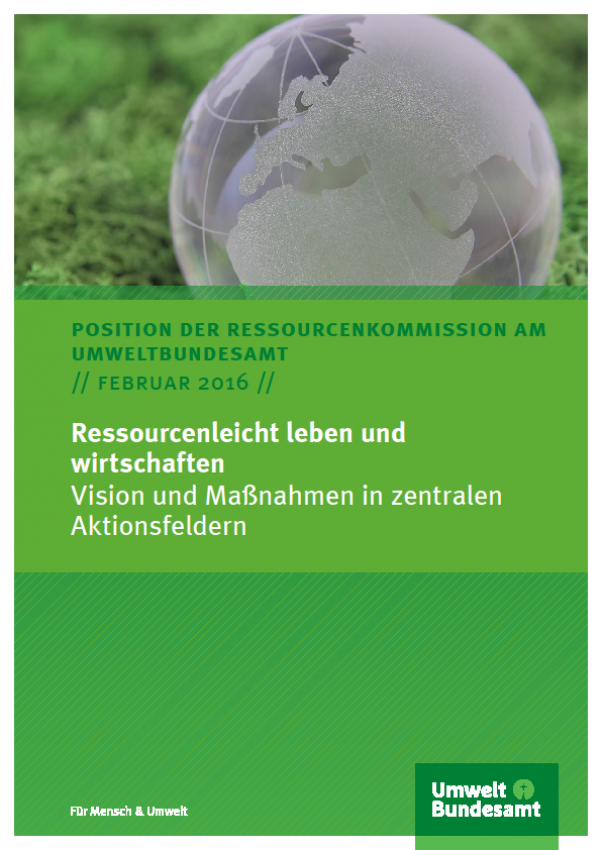 Cover Ressourcenleicht leben und wirtschaften