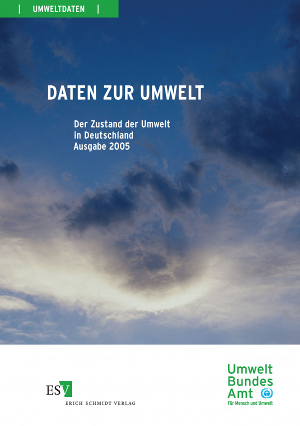 Coverbild des UBA-Berichtes "Daten zur Umwelt", Ausgabe 2005