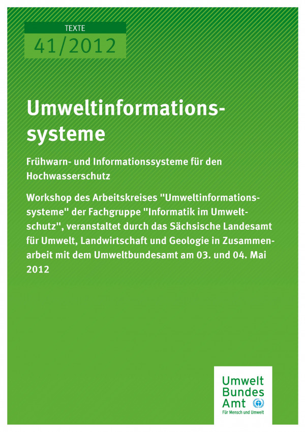 Publikation:Umweltinformationssysteme - Frühwarn- und Informationssysteme für den Hochwasserschutz