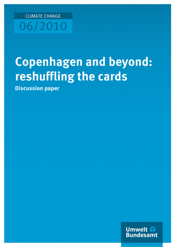 Publikation:Copenhagen and beyond: reshuffling the cards - Discussion paper