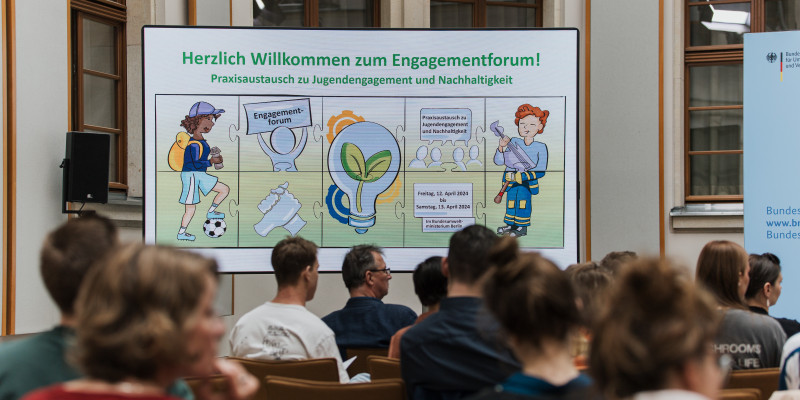 Austausch auch jenseits der „eigenen Blase“ beim Engagementforum am 12. und 13. April 2024 im BMUV