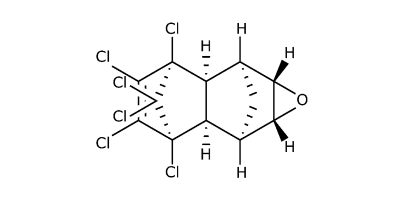 Strukturformel von Endrin