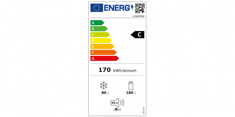 EU-Energielabel Kühlgeräte