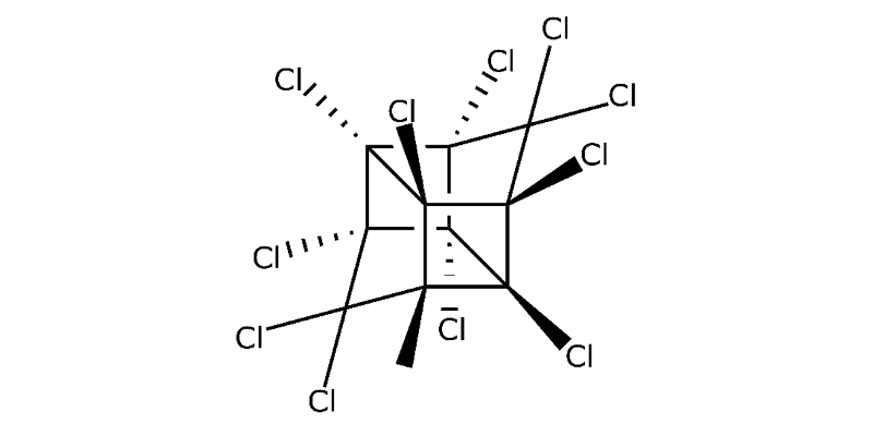 Strukturformel Mirex