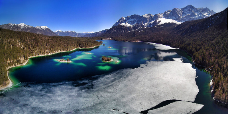 ein Fto vom Eibsee