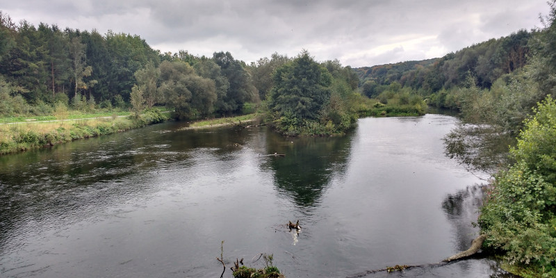 Foto des Flusses Ruhr