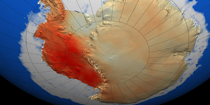 Besonders die Westantarktis hat sich in den vergangenen 70 Jahren stark erwärmt. 