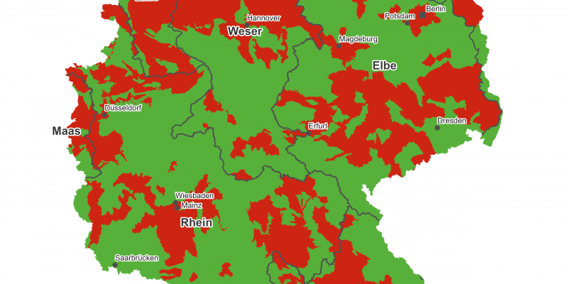 Chemischer Zustand der Grundwasserkörper in Deutschland