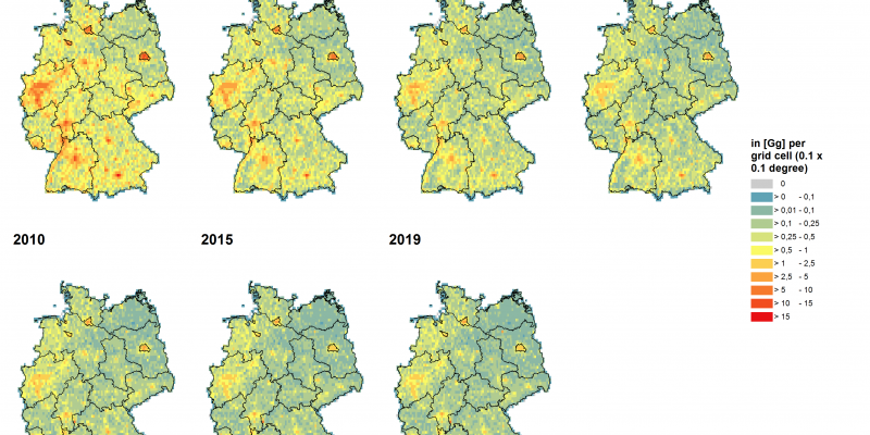 Luftschadstoffbelastung Flüchtige organische Verbindungen ohne Methan (NMVOC) Deutschland.