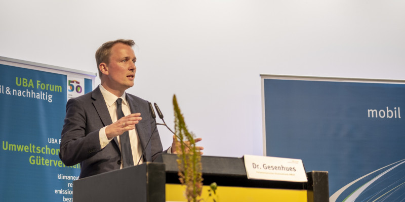 Eröffnung des Forums durch Dr. Jan-Niclas Gesenhues, parlamentarischer Staatssekretär im Bundesumweltministerium