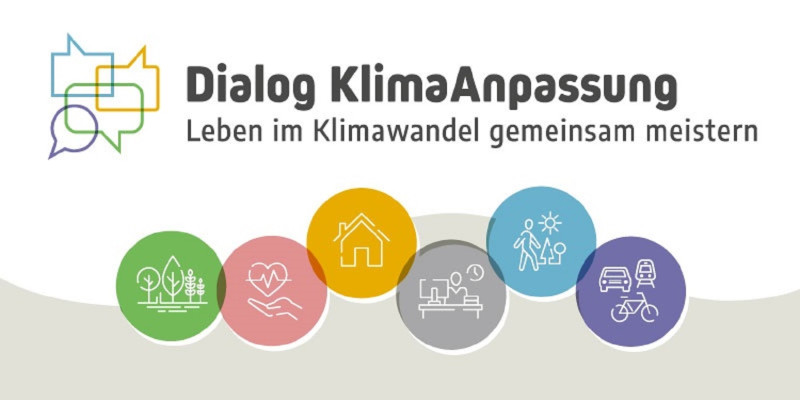Kampagnenmotiv des Dialogs KlimaAnpassung