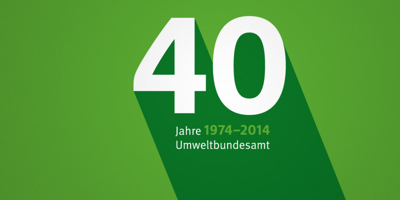 Logo 40 Jahre UBA