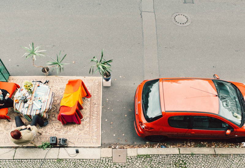 PARKing Day in Leipzig während der EMW 2016