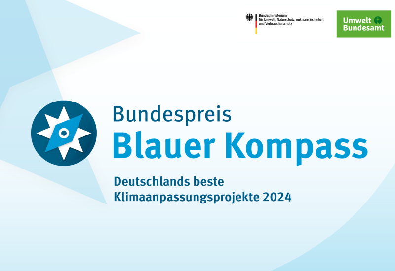 Logo Blauer Kompass 2024