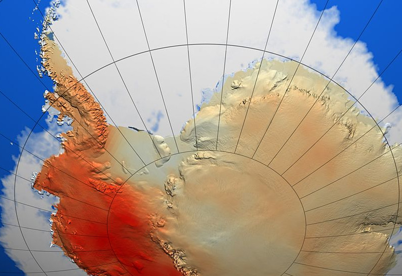 Besonders die Westantarktis hat sich in den vergangenen 70 Jahren stark erwärmt. 